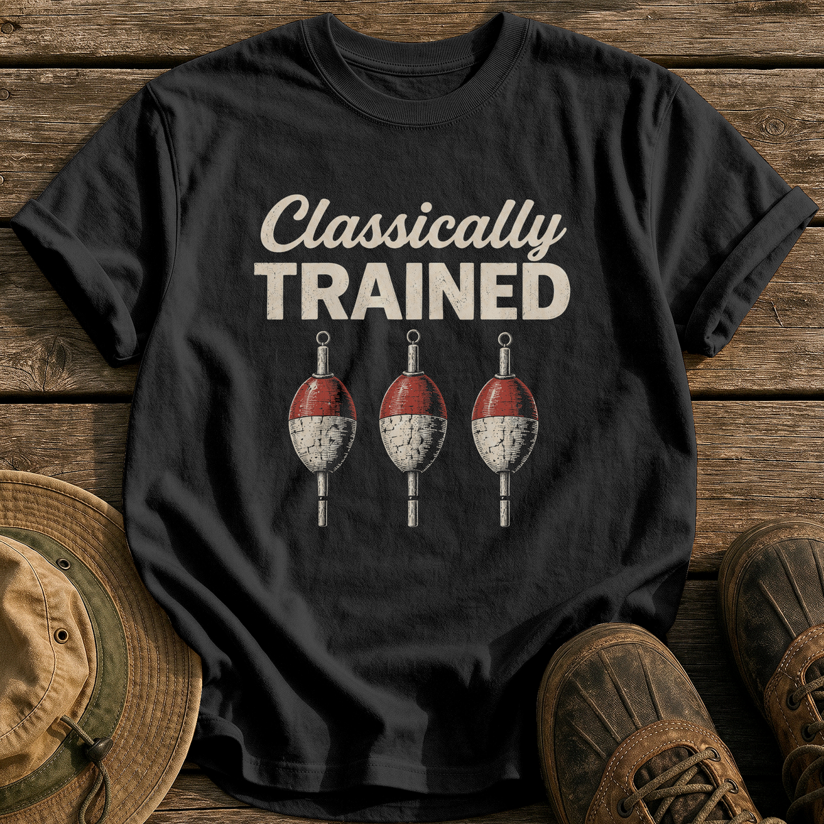 Classically Trained tee - Black - front