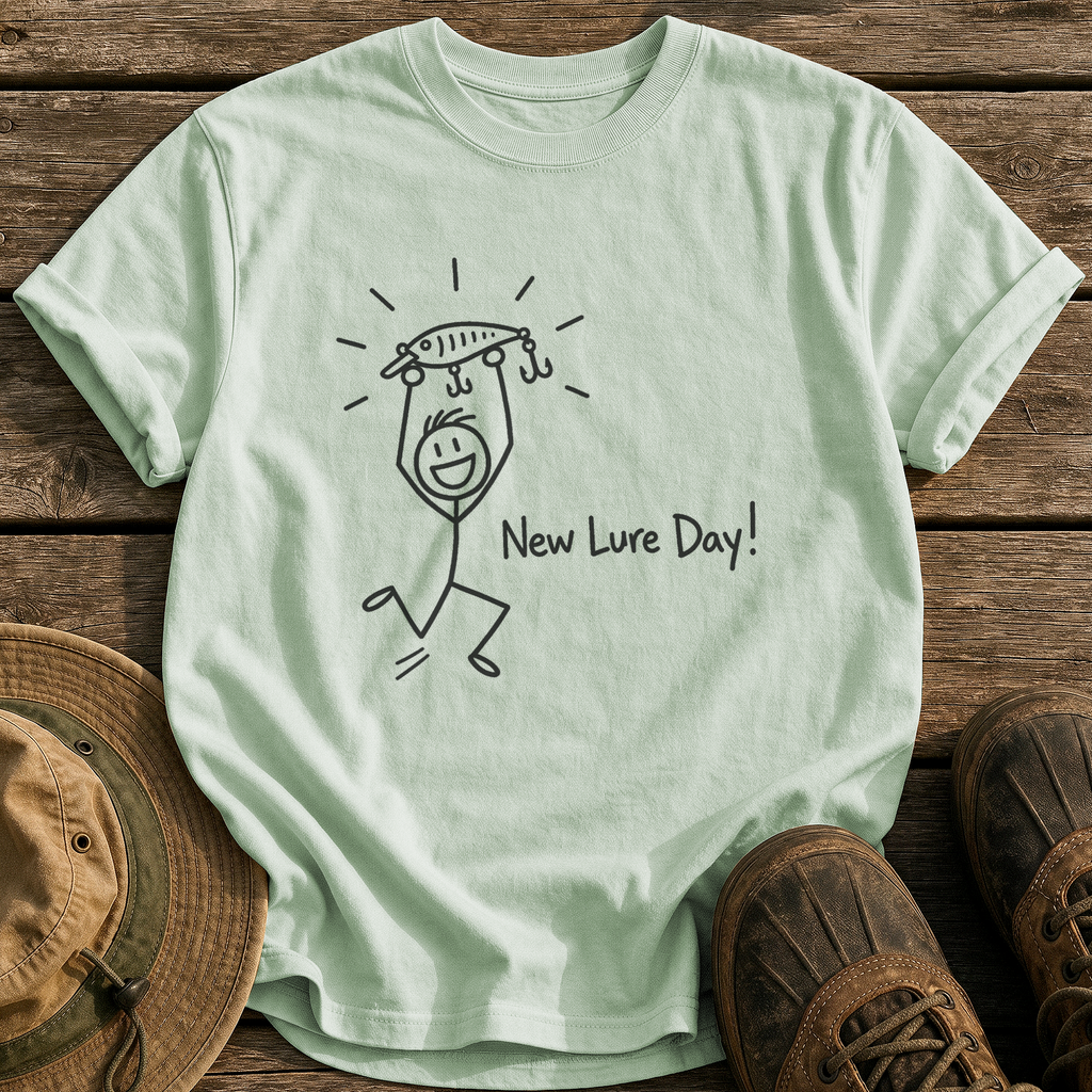 New Lure Day tee - Bay - front