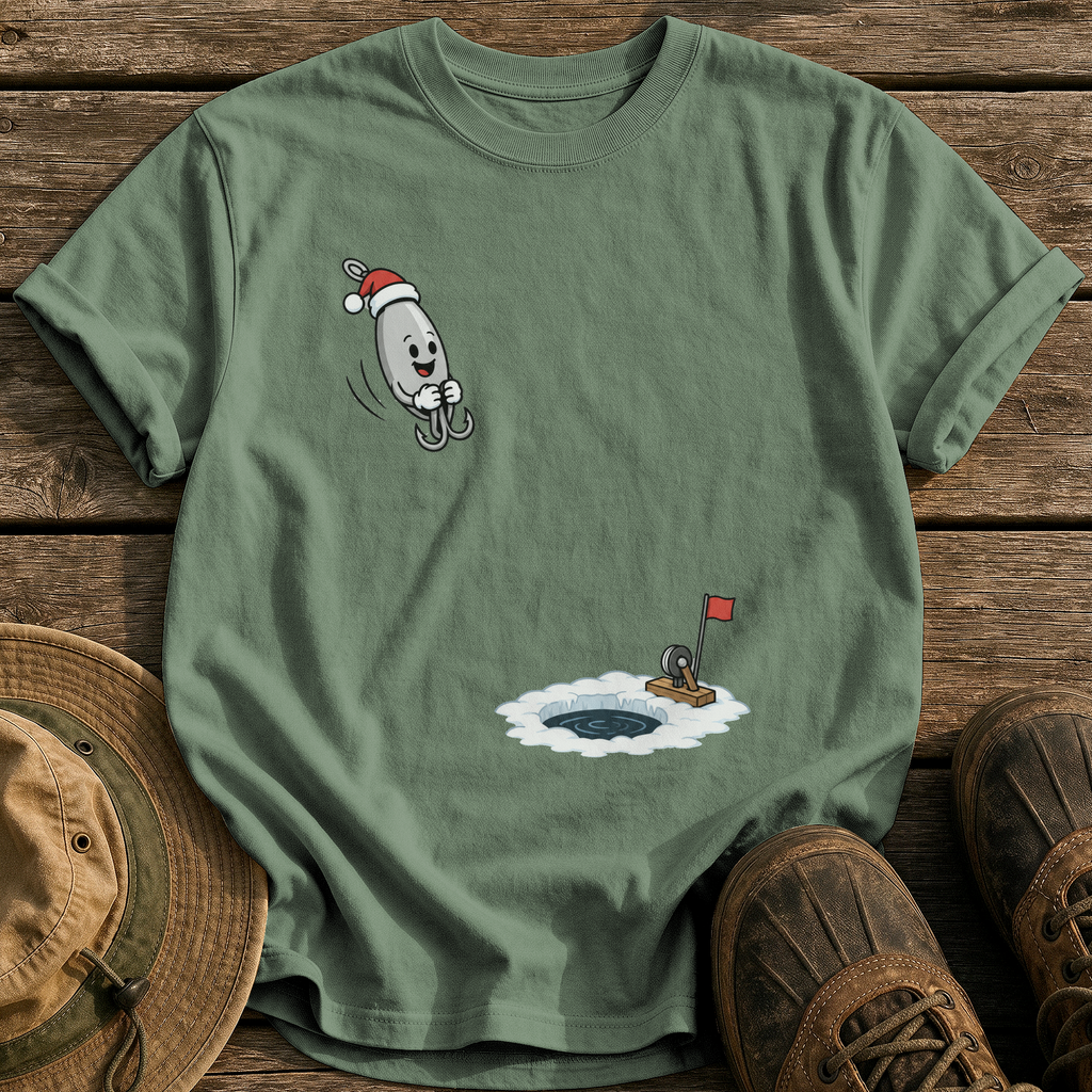 Lure Cannonball tee - Moss - front