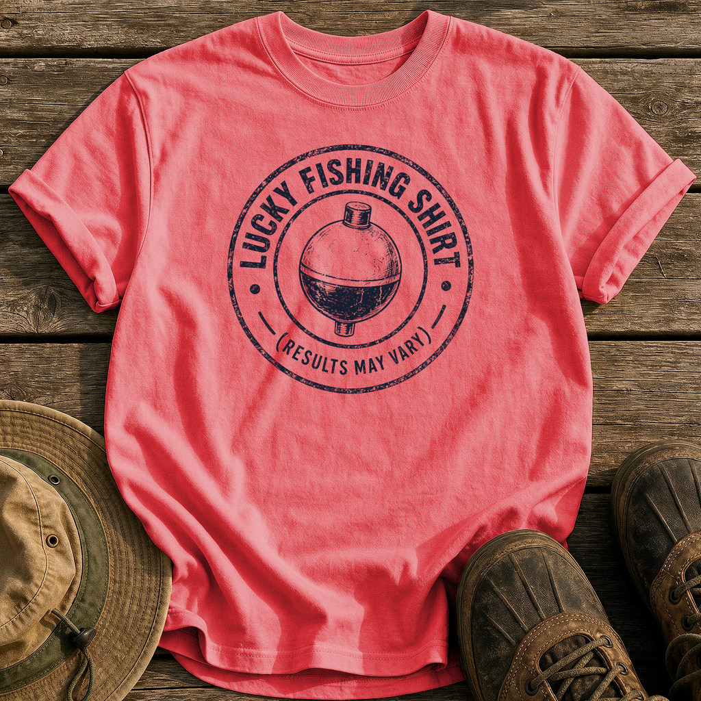 Lucky Fishing Shirt tee - Watermelon - front