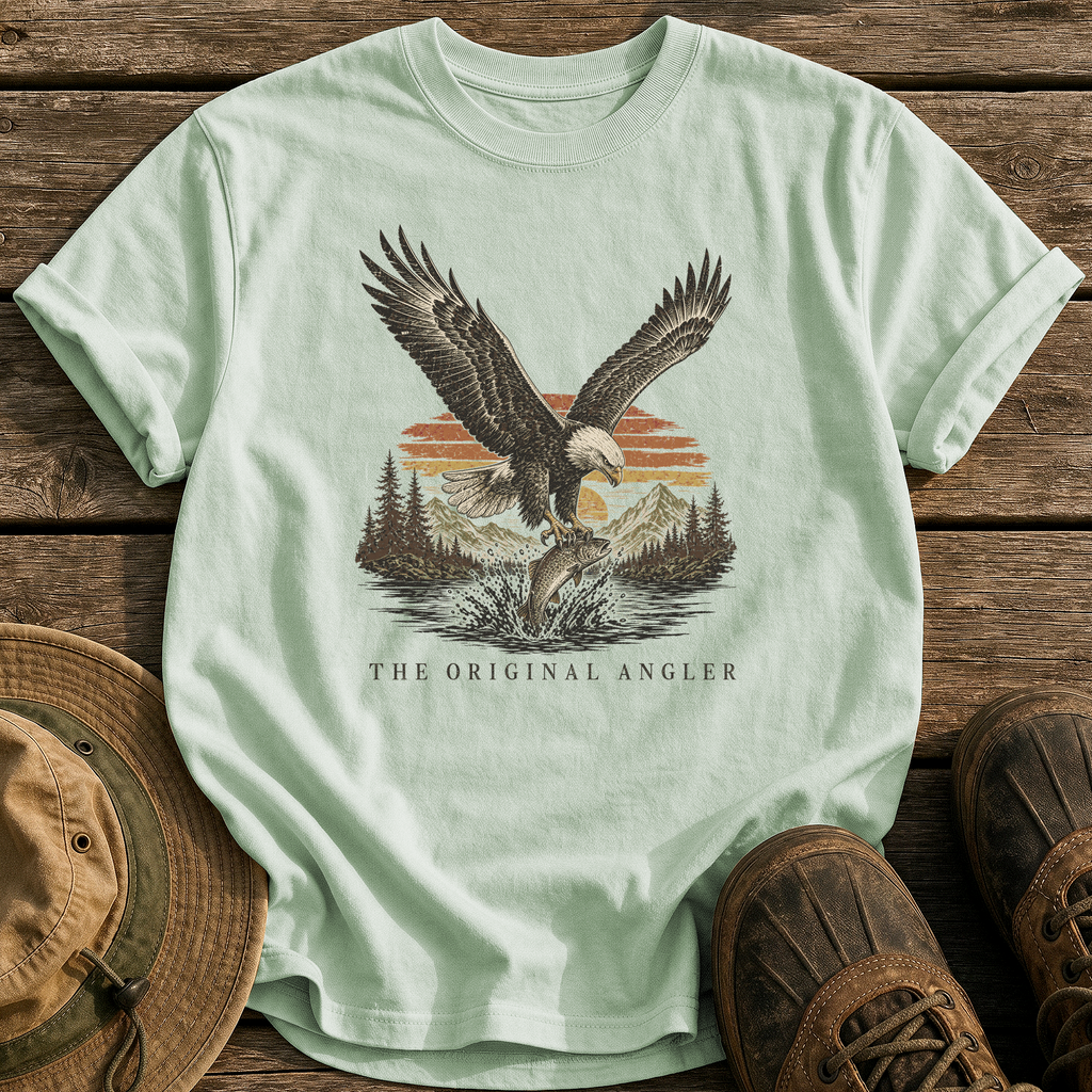 The Original Angler tee - Bay - front