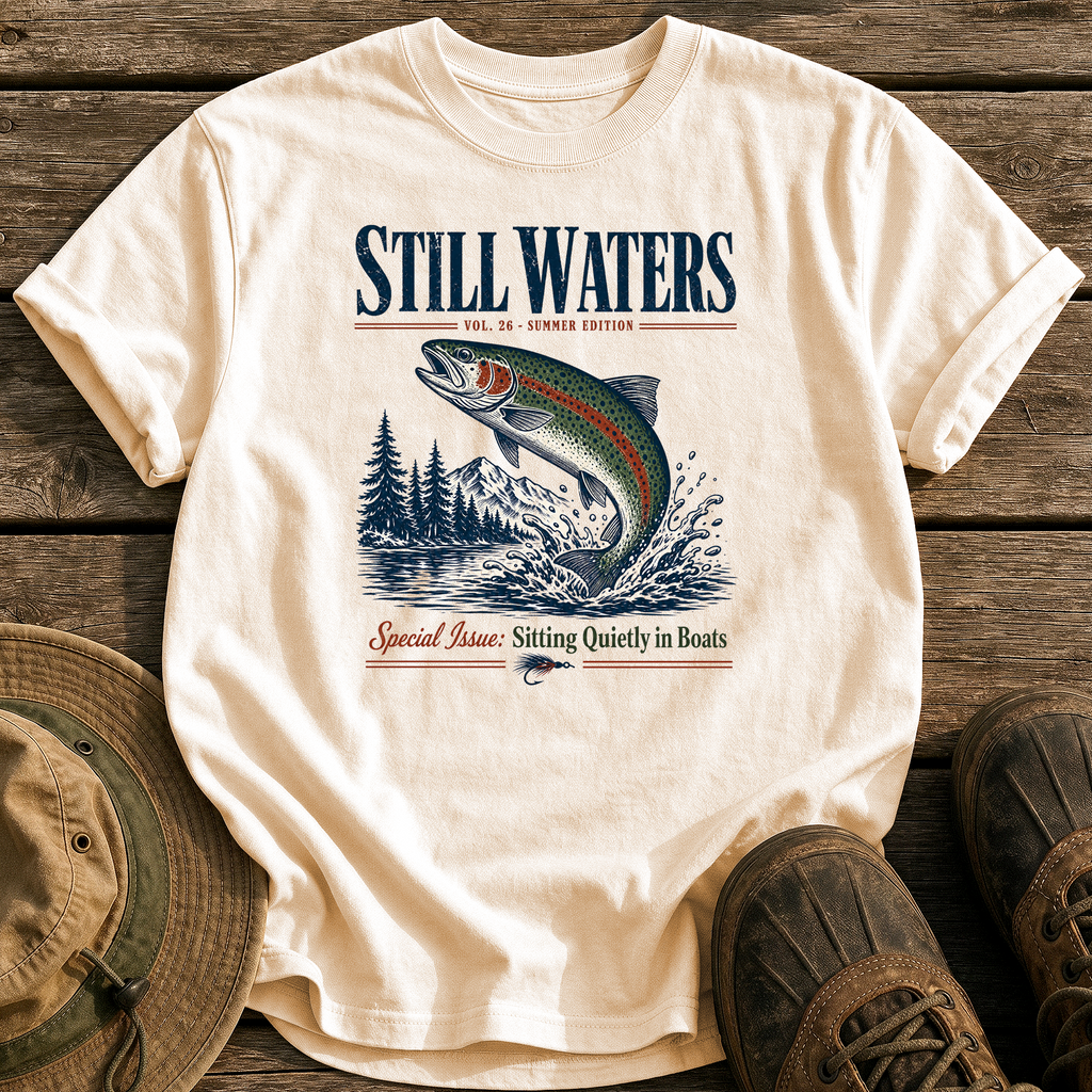 Still Waters Summer Edition tee - Ivory - front