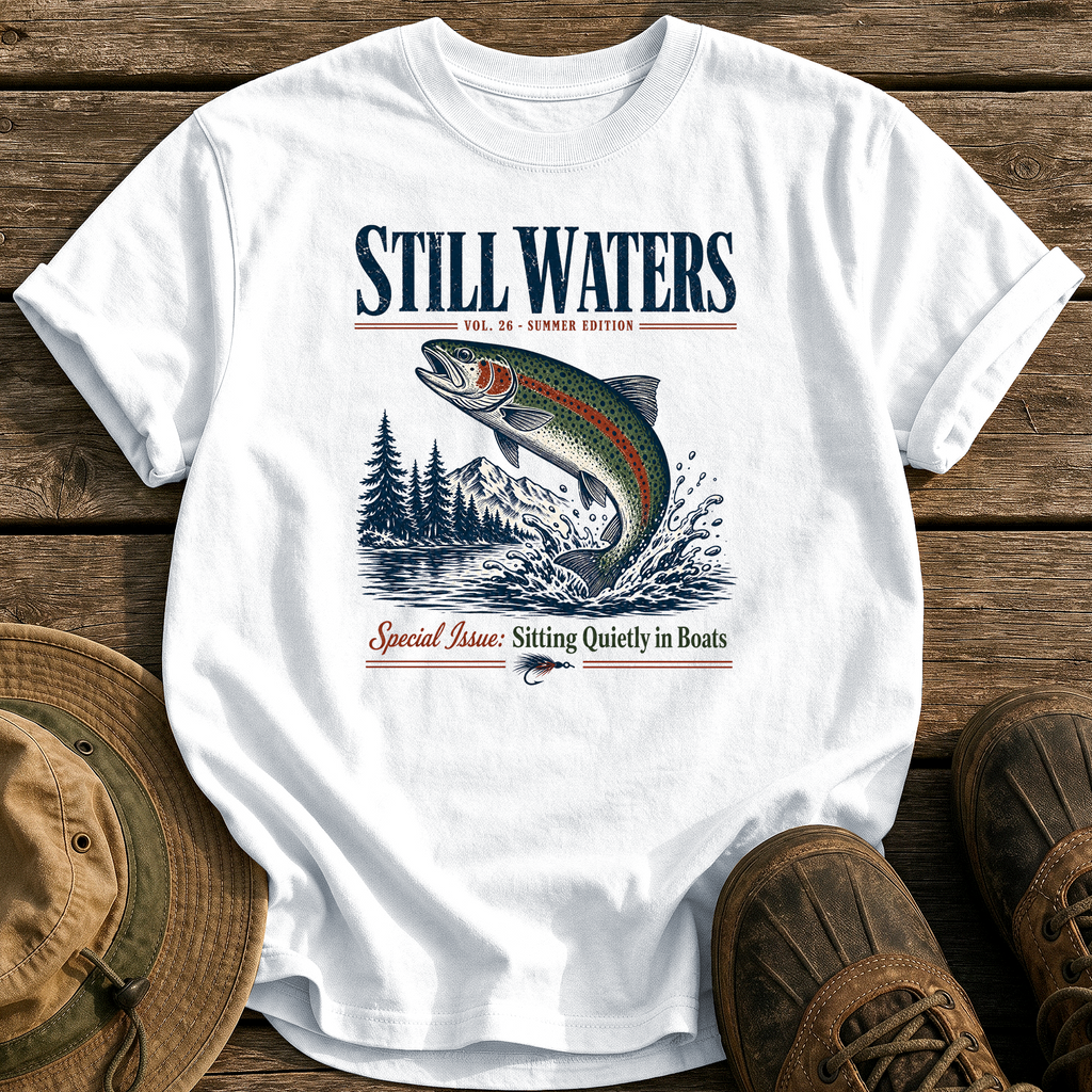 Still Waters Summer Edition tee - White - front