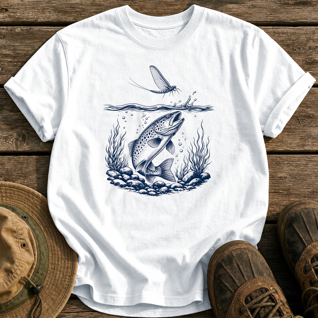 The Rise tee - White - front