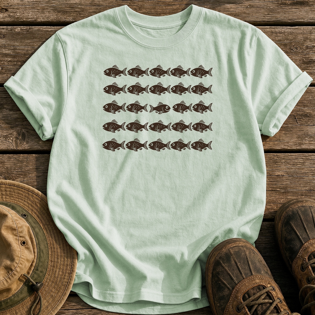 Swim Your Own Way tee - Bay - front